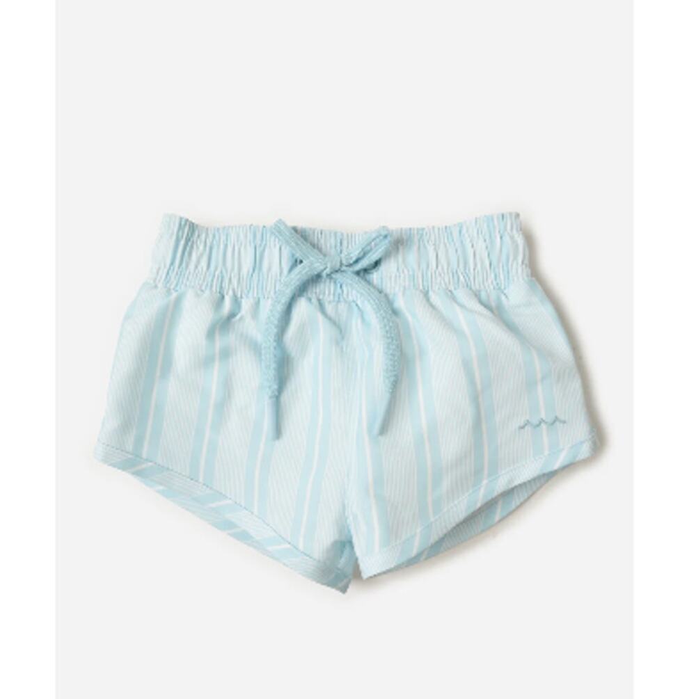 Minnow Baby Boy's Blue Stripe Swim Boardie Short Size 1T
